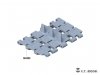 E.T. Model P35-040 France AMX-50(B) Heavy Tank Workable Track ( 3D Printed ) 1/35